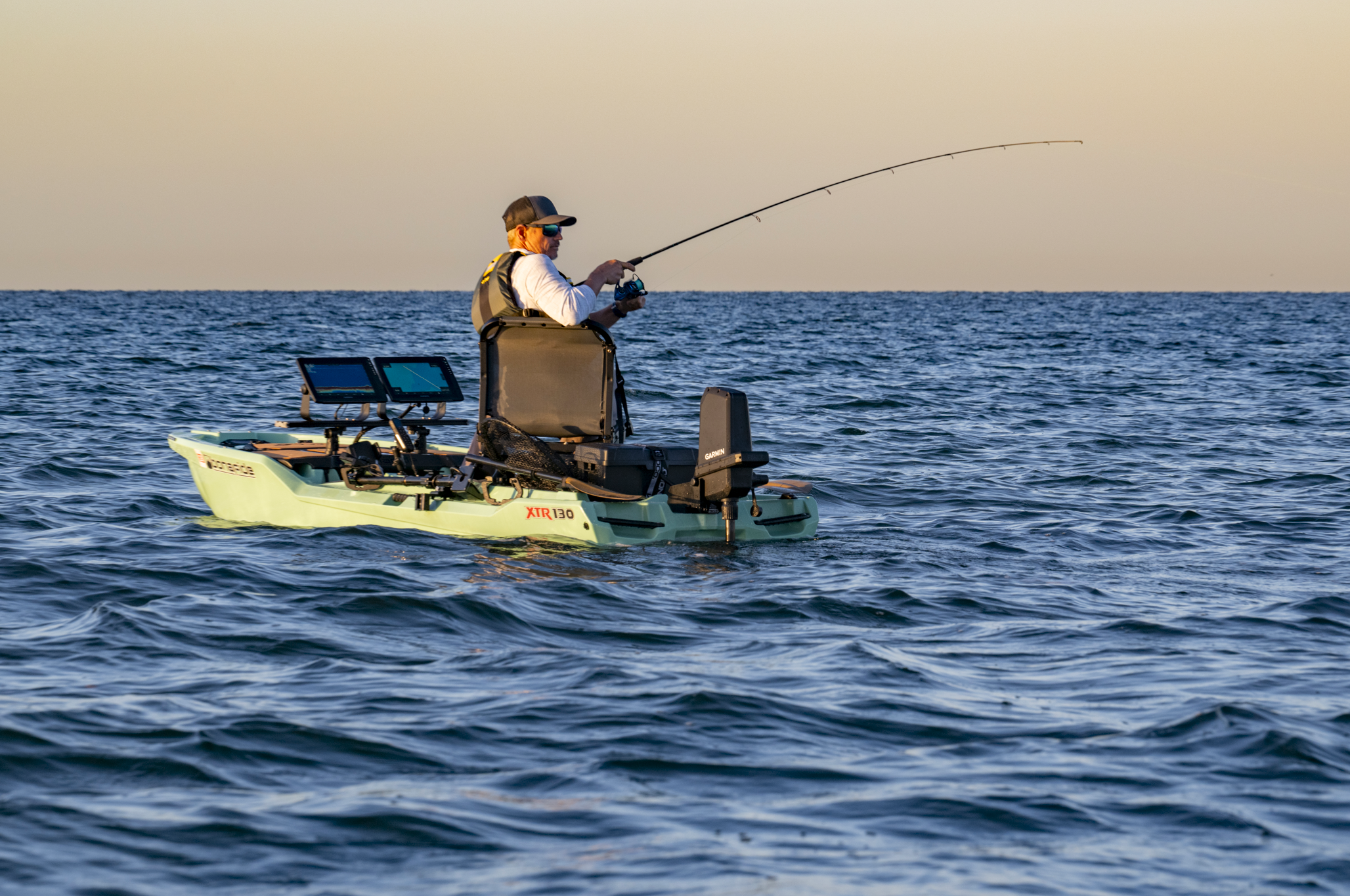 Garmin Force® Current Trolling Motor with Power Steer Foot Pedals