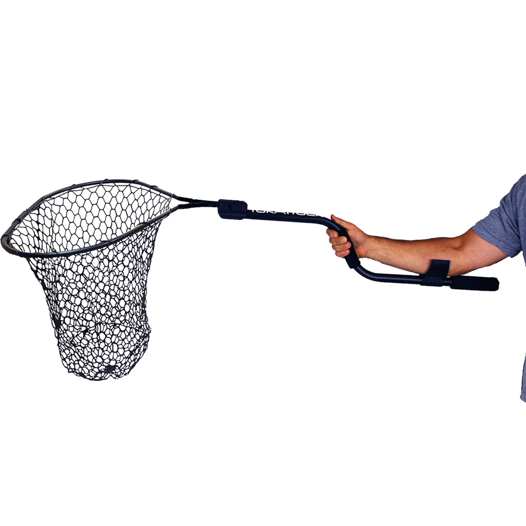YakAttack Leverage Landing Net, 20 Inch x 21 Inch Hoop with Foam Exten – Native Watercraft