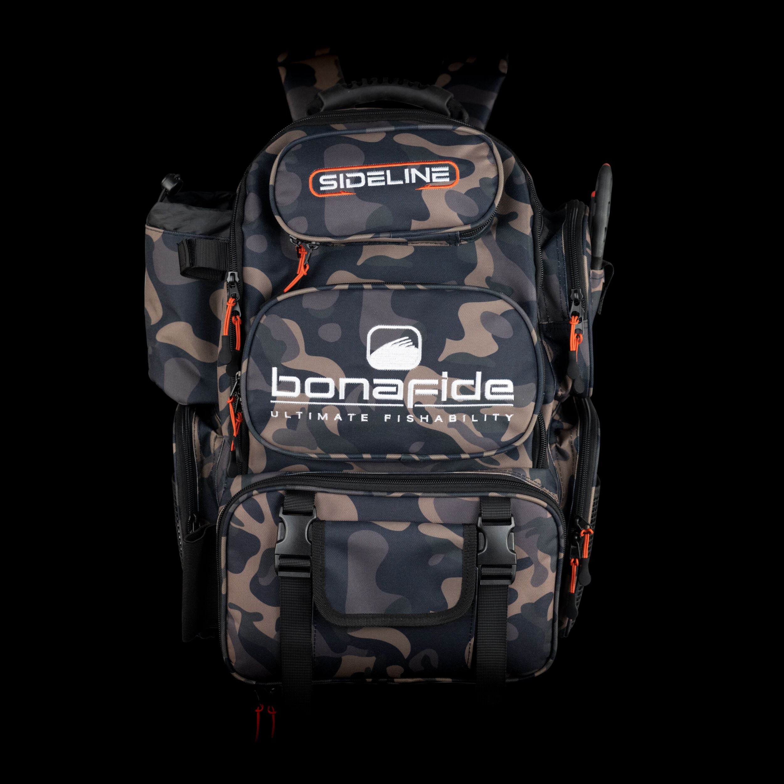 Bonafide Sideline Fishing Bag - Backpack with Three 3600 Boxes Native Watercraft Bonafide Sideline Fishing Bag - Backpack with Three 3600 Boxes Native Watercraft