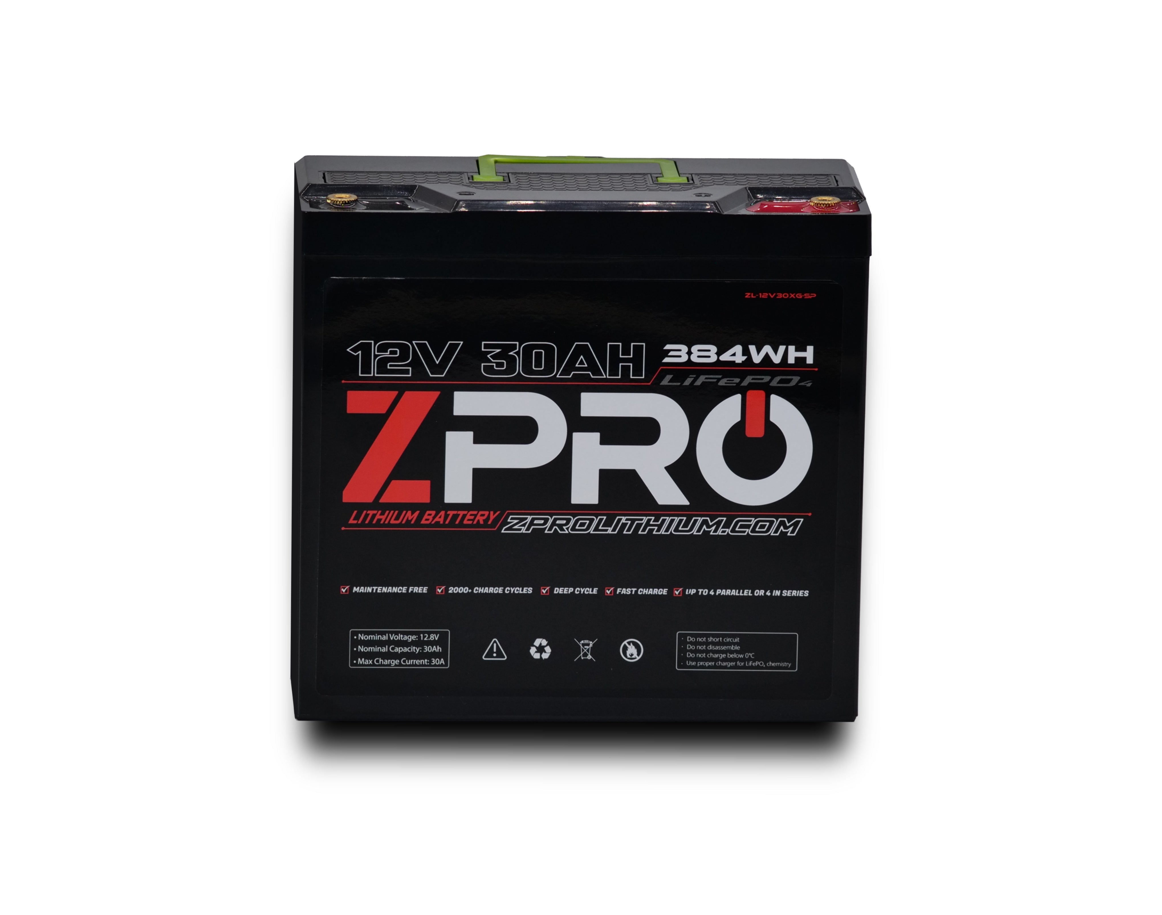 ZPRO Lithium - 12V30AH Lithium Battery