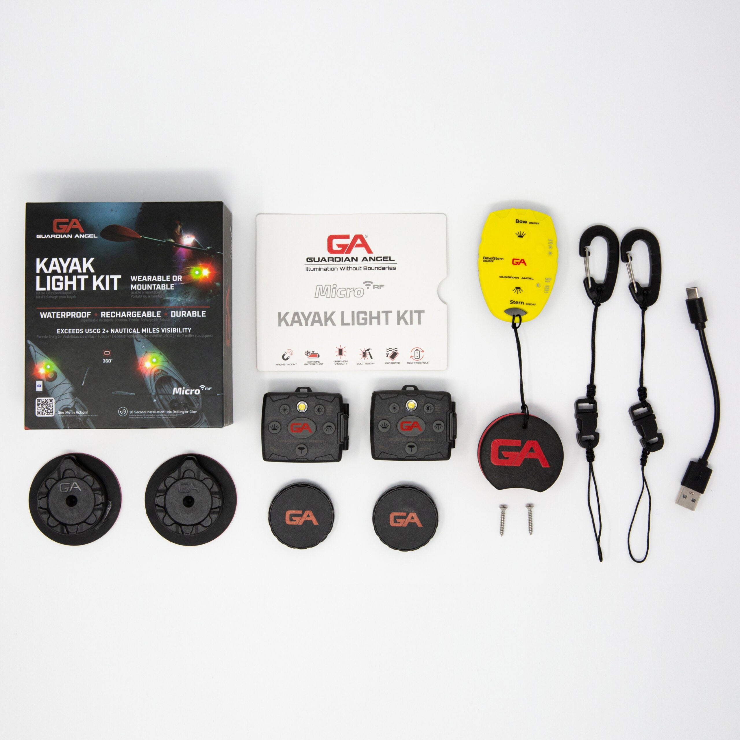 Guardian Angel RF Kayak Lighting Kit and Remote