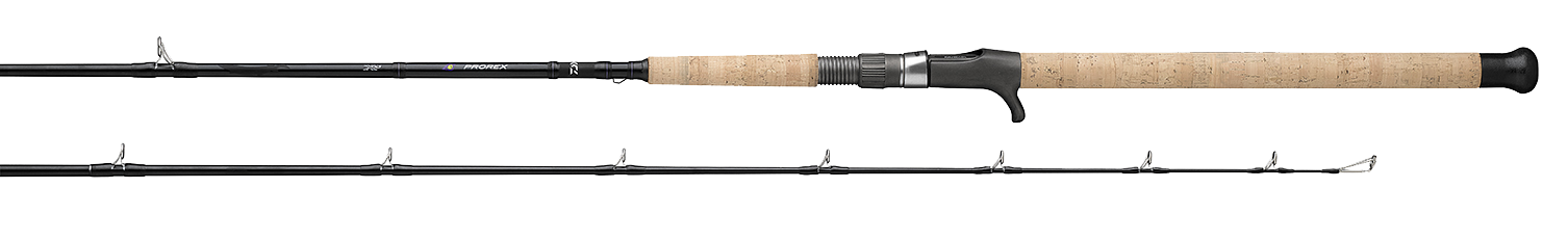 Daiwa Prorex Muskie Rod Cork Grips, with HVF Nanoplus & FUJI Back Stop Reel Seat