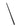 Extrusion, AL Groove Black 29" Straight, Square End