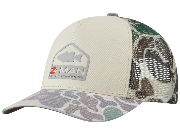 ZMAN CAMO BASS TRUCKER HATZ