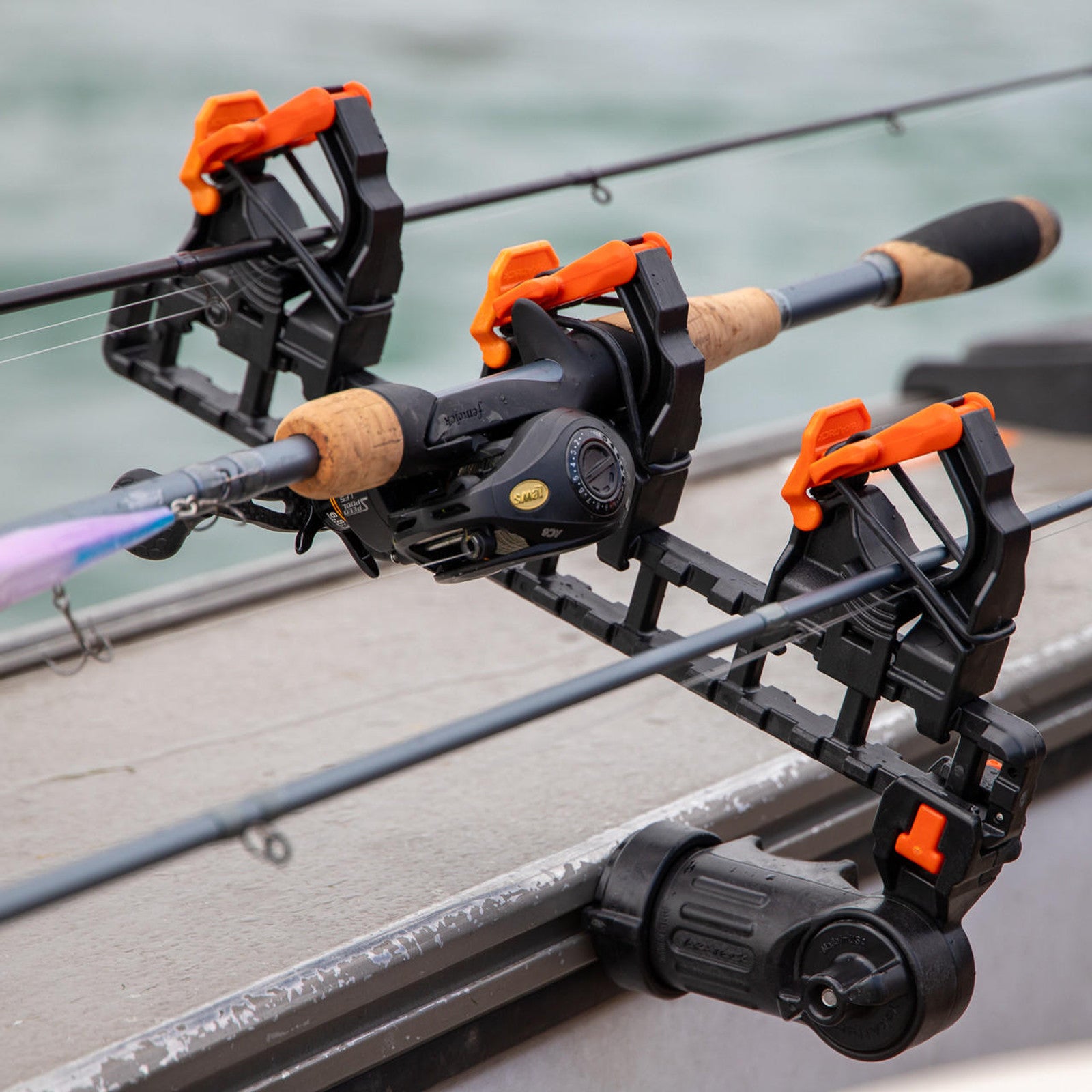 YakAttack SideStage Pro Rod Rack with TurnKey Adapters