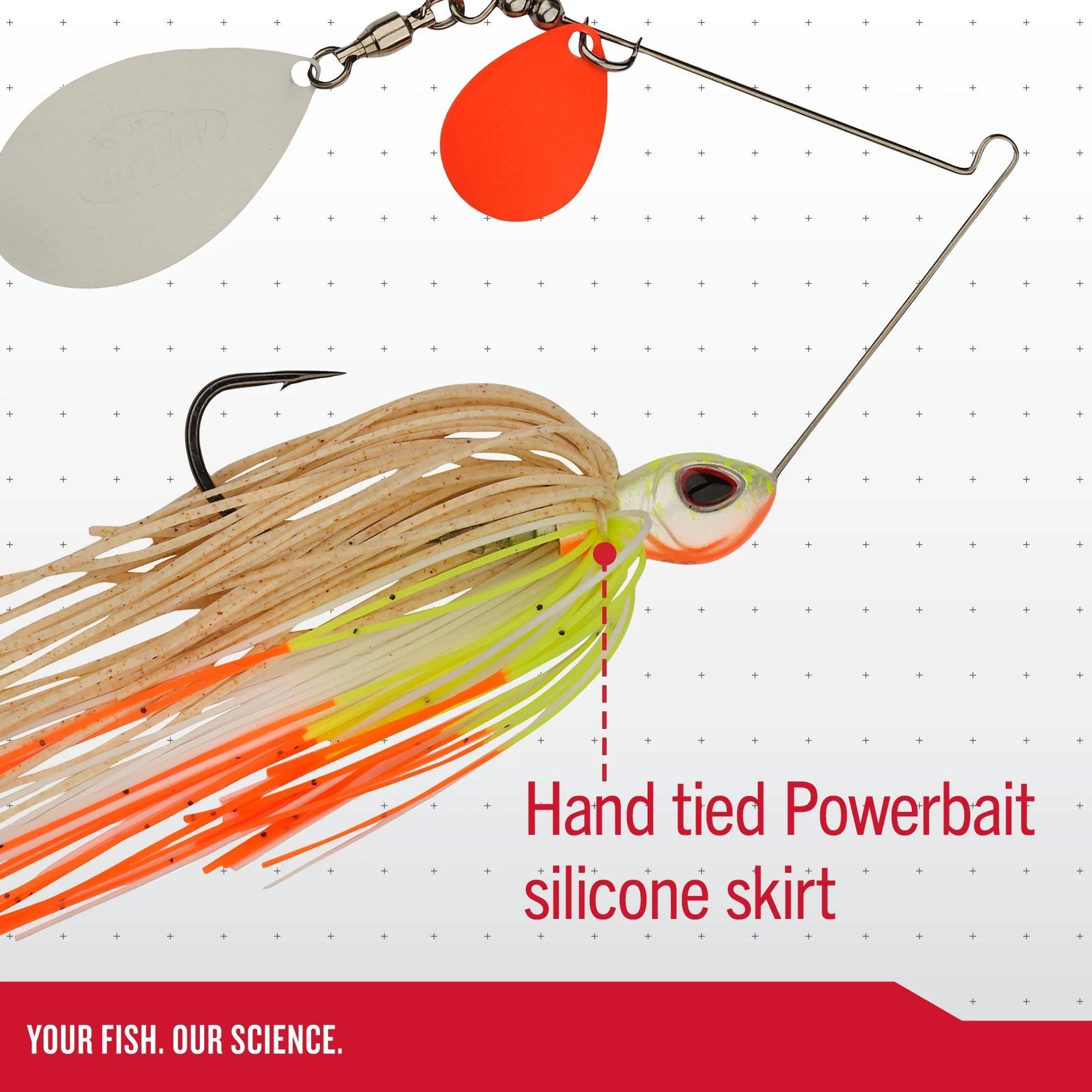  Berkley Power Blade Compact Fishing Spinnerbait : Sports &  Outdoors