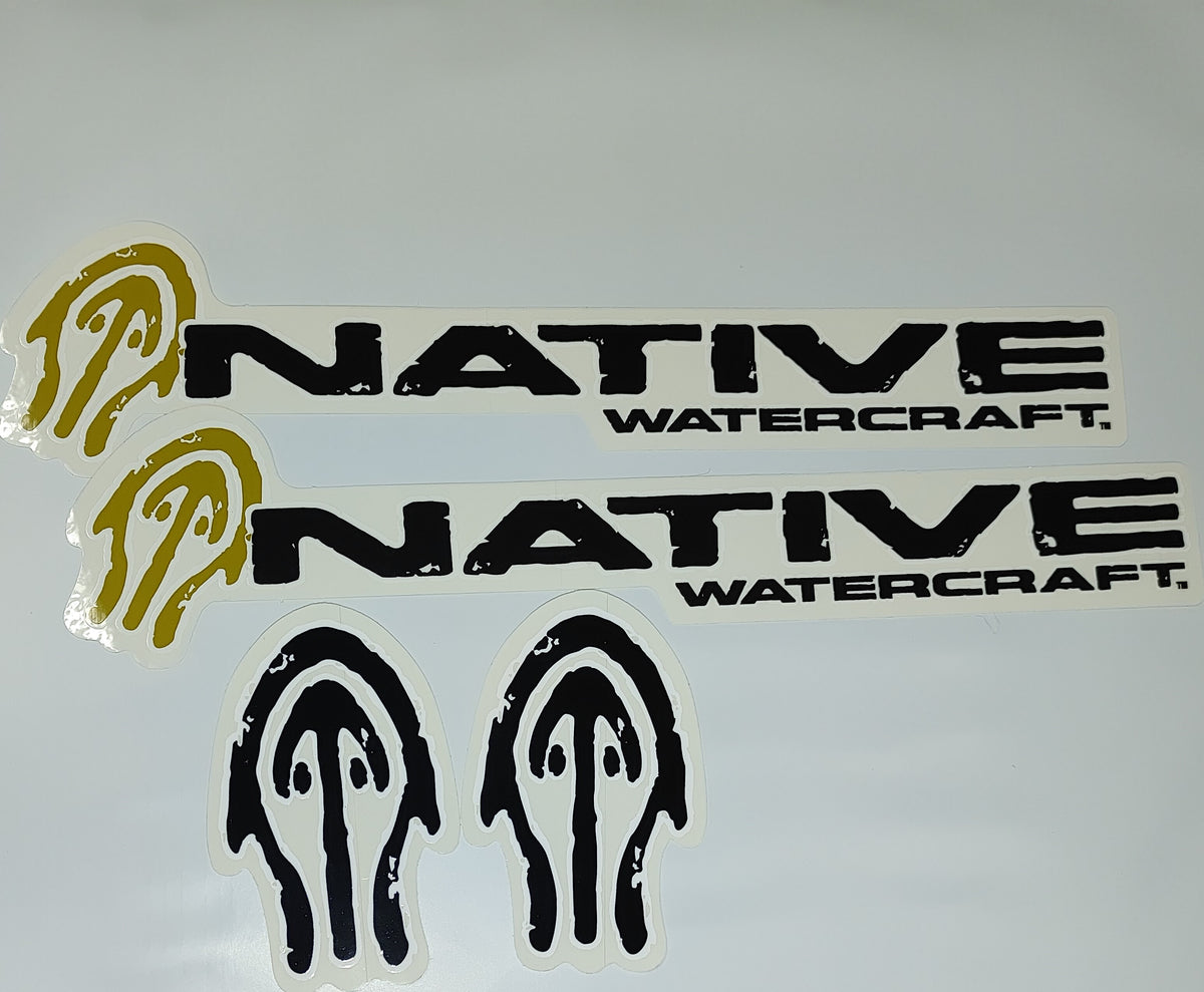 Detroit Native Sticker Native Watercraft Sticker Pack