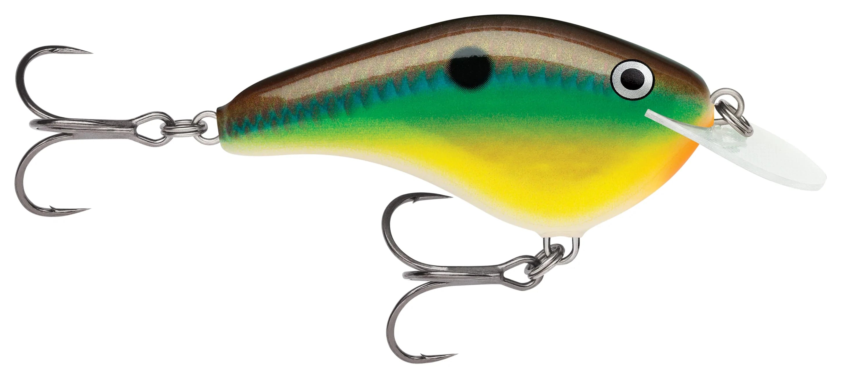 Rapala Flat Rap 08 – Esche Affondanti Per Walleye E Bass, 3 1/8 Pollici, 1/4 Oz, Cromo Brillante